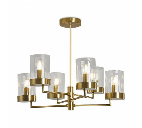 Люстра на штанге Freya Clip FR5426PL-06BS