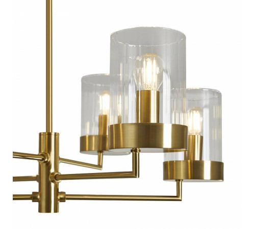 Люстра на штанге Freya Clip FR5426PL-06BS