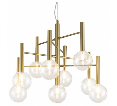 Люстра на штанге Freya Luce FR5584CL-L45G