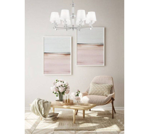 Подвесная люстра Maytoni Riverside 8 ламп MOD018PL-08CH