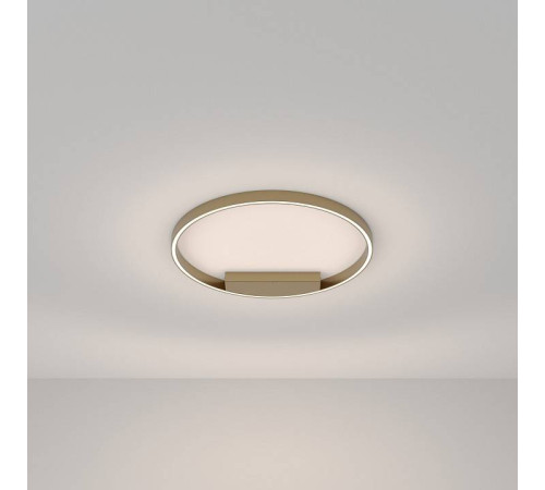 Накладной светильник Maytoni Halo LED 35 Вт латунь MOD058CL-L35BSK