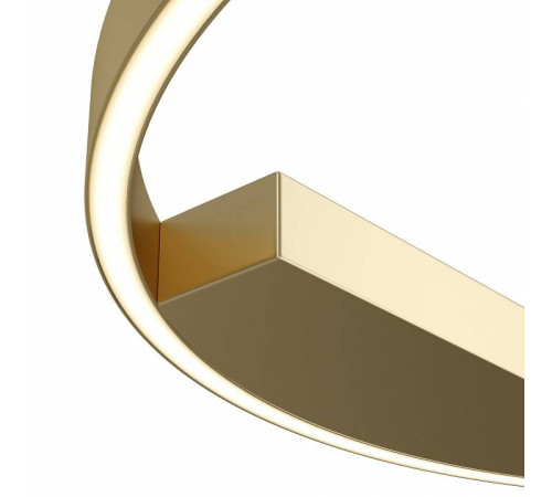 Накладной светильник Maytoni Halo LED 35 Вт латунь MOD058CL-L35BSK