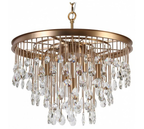 Подвесная люстра Maytoni Linn 5 ламп MOD091PL-05G