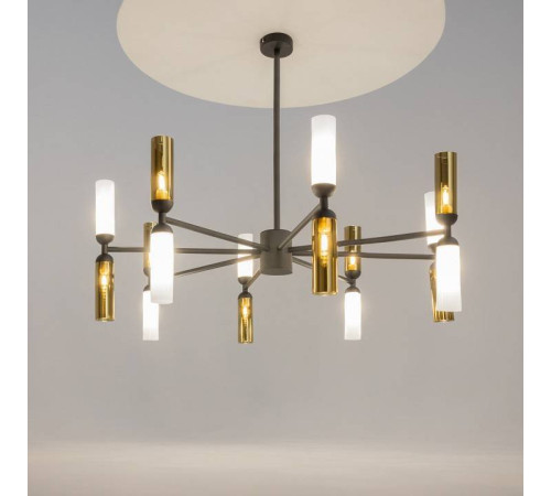 Люстра на штанге Maytoni Memory MOD177PL-16G