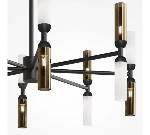 Люстра на штанге Maytoni Memory MOD177PL-16G