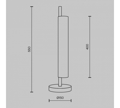 Настольная лампа Maytoni Loom MOD258TL-L8BS3K