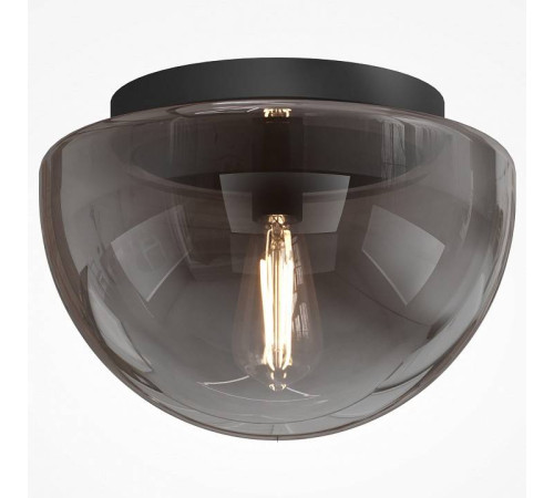 Накладной светильник Maytoni Glassy 1xE27 черный MOD270CL-01B