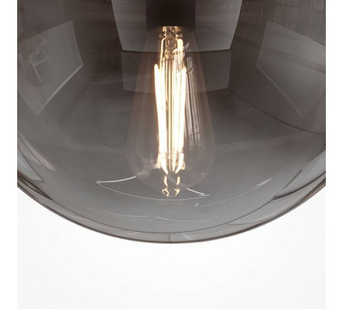 Накладной светильник Maytoni Glassy 1xE27 черный MOD270CL-01B