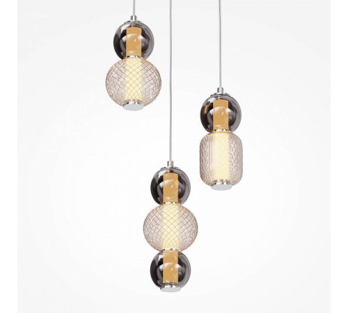Подвесная люстра Maytoni Drop MOD273PL-L33CH3K