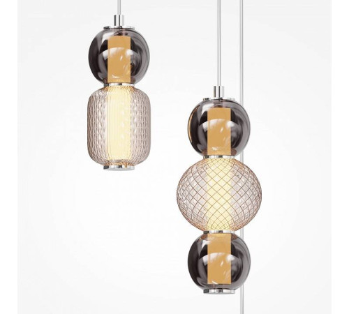 Подвесная люстра Maytoni Drop MOD273PL-L33CH3K