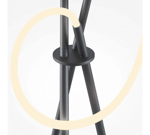 Настольная лампа декоративная Maytoni Crochet MOD369TL-L15B3K