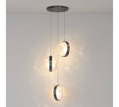 Подвесной светильник Maytoni Misterio 17 Вт 3000K черный MOD379PL-L17B3K