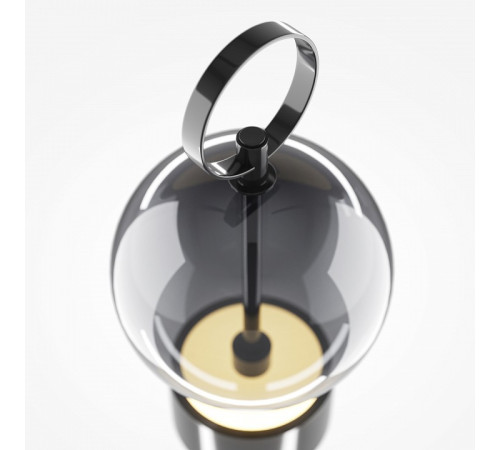 Настольная лампа декоративная Maytoni Double Moon MOD478RL-L3B3K