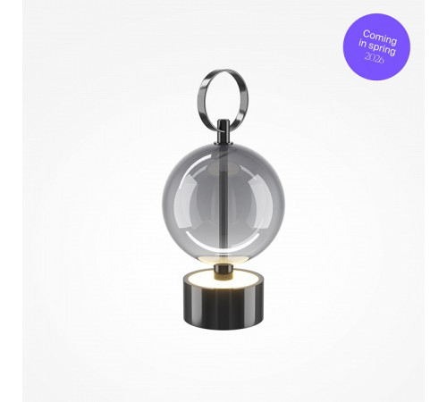 Настольная лампа декоративная Maytoni Double Moon MOD478RL-L3B3K