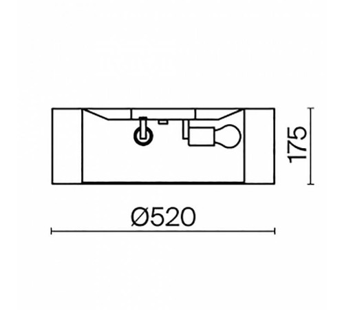 Накладной светильник Maytoni Bergamo MOD613CL-03W1