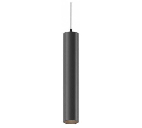 Подвесной светодиодный светильник Maytoni Focus LED 12 Вт 4000 К черный P072PL-L12B4K-1