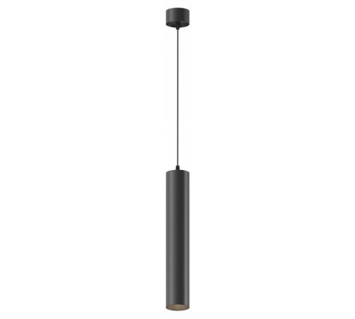 Подвесной светодиодный светильник Maytoni Focus LED 12 Вт 4000 К черный P072PL-L12B4K-1