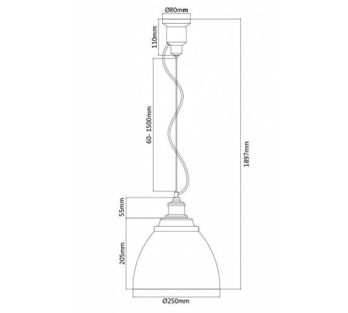 Подвесной светильник Maytoni Bellevue P534PL-01W