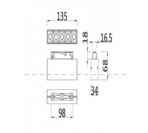 Накладной светильник Maytoni Points TR014-2-10W4K-W
