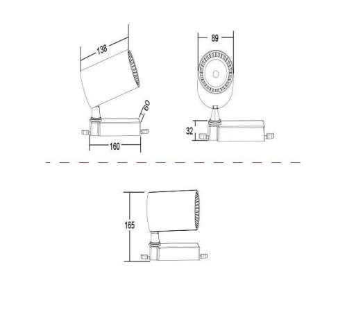 Светильник на штанге Maytoni Vuoro TR029-3-20W3K-W
