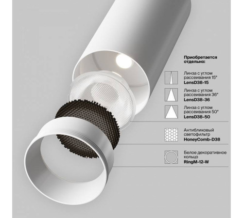 Светильник на штанге Maytoni Focus LED TR032-4-12WTW-M-DSZ-W
