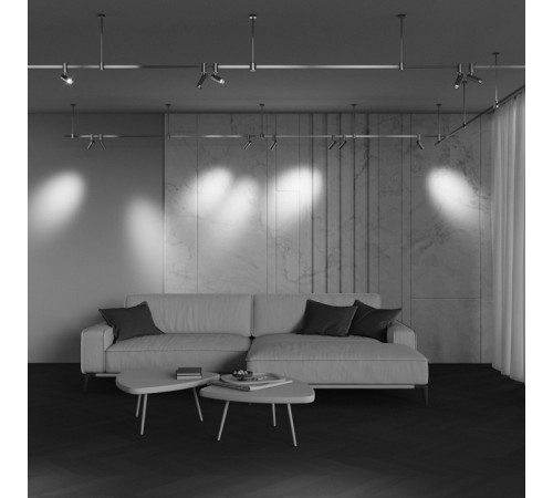 Накладной светильник Maytoni Focus Led TR144-1-5W3K-W-PT