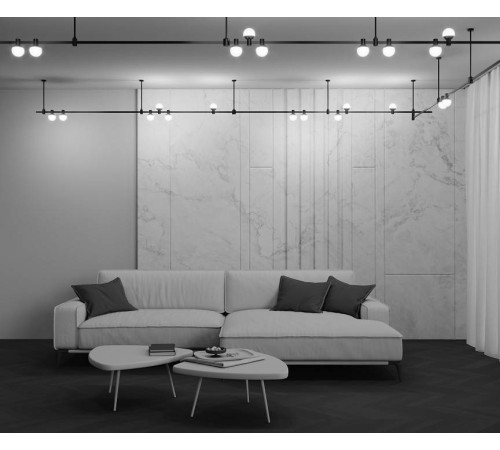 Накладной светильник Maytoni Luna TR149-1-5W3K-B