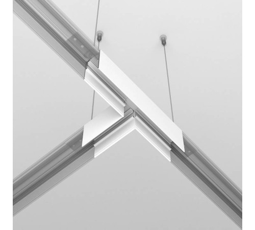 Соединитель T-образный для треков накладных Maytoni Accessories for tracks Exility TRA034CT-41W