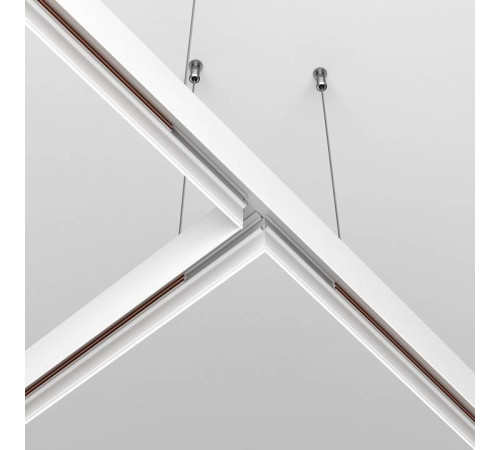 Соединитель T-образный для треков накладных Maytoni Accessories for tracks Exility TRA034CT-41W