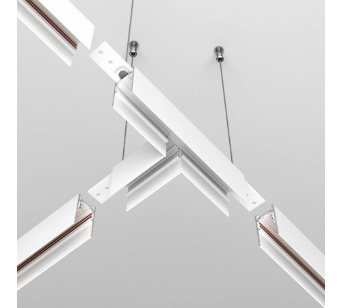 Соединитель T-образный для треков накладных Maytoni Accessories for tracks Exility TRA034CT-41W