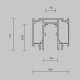Трек встраиваемый Maytoni Busbar trunkings Exility TRX034D-422B