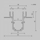 Трек встраиваемый Maytoni Busbar trunkings Exility TRX034LS-222B