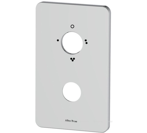 Накладка для термостата Allen Brau Priority 4.0 на 3 хода хром 5.3UXX3-00