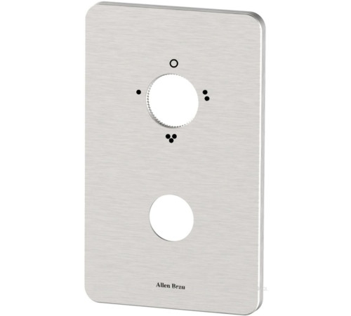Накладка для термостата Allen Brau Priority 4.0 на 3 хода брашированный никель 5.3UXX3-BN