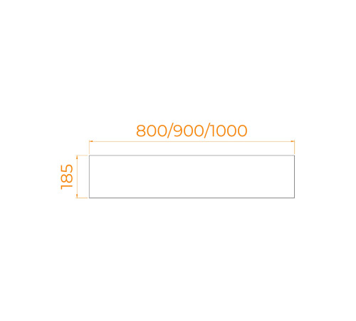 Экран для поддона RGW NB/STYLE боковой 16230612-90