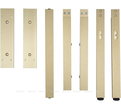 Опора для тумбы Allen Brau REALITY 71 латунь браш H=335 мм 1.320B11.03