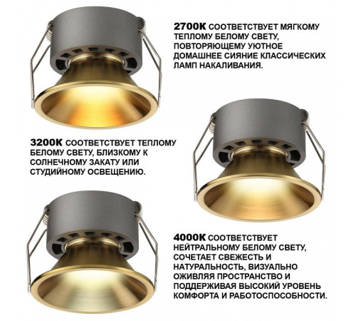 Встраиваемый светильник Novotech NOVA 359856