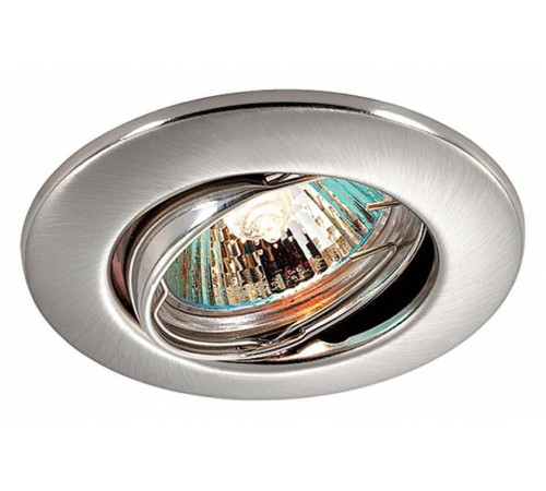 Встраиваемый светильник Novotech Classic GU5.3 хром 369694