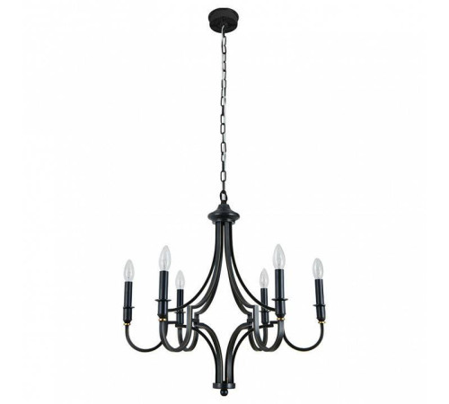 Подвесная люстра Newport DANIELA 3456/С black+gold