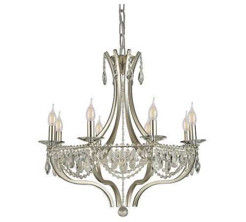 Подвесная люстра Newport ROXANA 8638/C silver