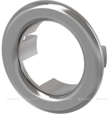 Обрамление перелива умывальника AlcaPlast DN35 пластик хром A21