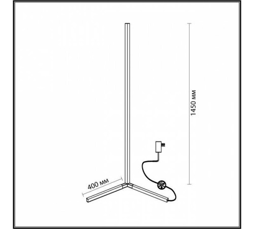 Торшер Odeon Light Fillini 4335/6FL