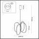 Подвесная люстра Odeon Light Piuma 6665/53L