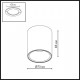 Накладной светильник Odeon Light HIGHTECH 7137/12CL