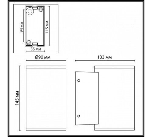 Накладной светильник Odeon Light Long 7142/12WL