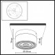 Накладной светильник Odeon Light RONDA 7156/6CL