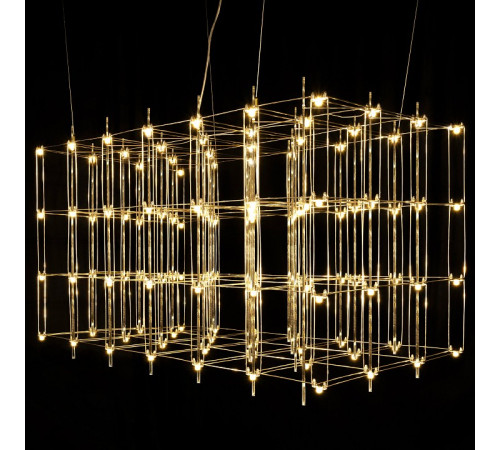 Подвесная люстра O-LUCE Cosmic Glass ячейка 20х20 см 11787611-6