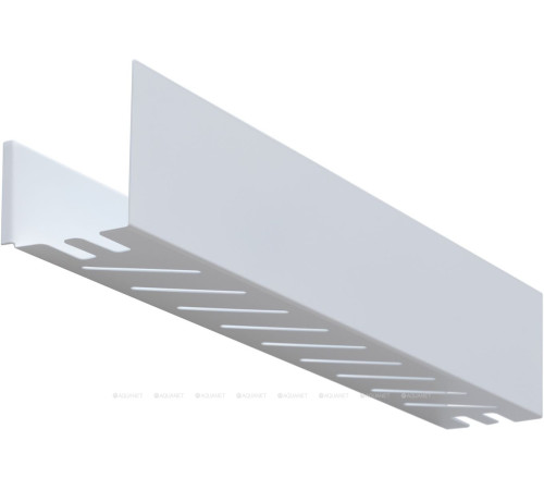Полка Aquanet Магнум 600х120х100 мм белый матовый 00302231