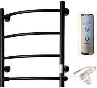 Полотенцесушитель водяной Тругор Пэк сп 5 60х50 см черный матовый ВГП Пэк сп 5/6050 черный ВГП