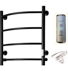 Полотенцесушитель водяной Тругор Пэк сп 5 60х50 см черный матовый ВГП Пэк сп 5/6050 черный ВГП